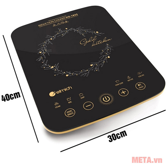 Bếp từ đơn Elmich ICE-1833 (Nhập khẩu nguyên chiếc từ CH Séc)