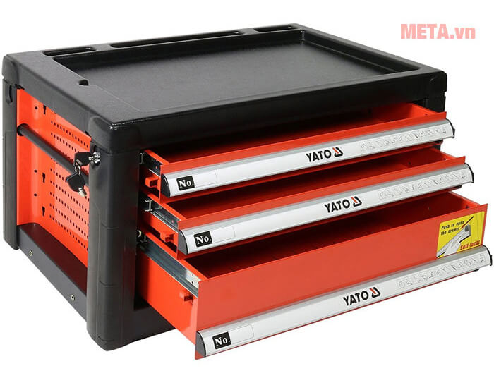 Tủ đựng đồ nghề Yato 3 ngăn YT-09151