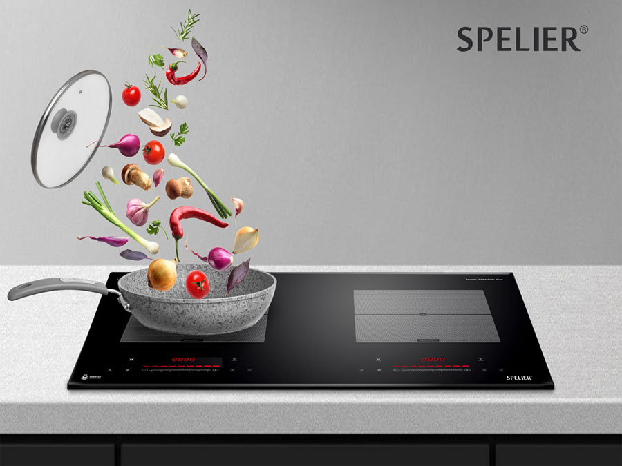 Bếp từ đôi Spelier SPM 828I Plus