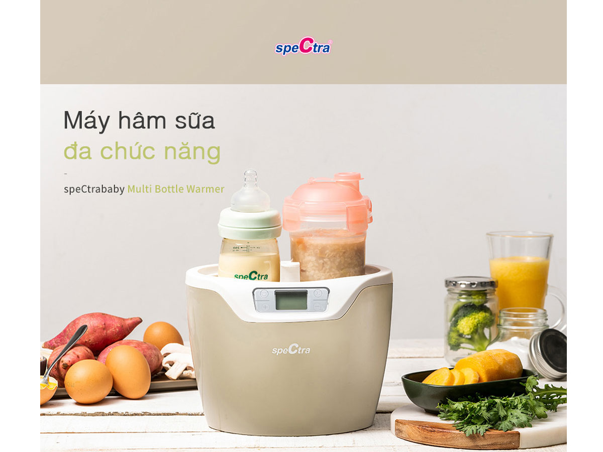 Máy hâm sữa tiệt trùng đa năng Spectra
