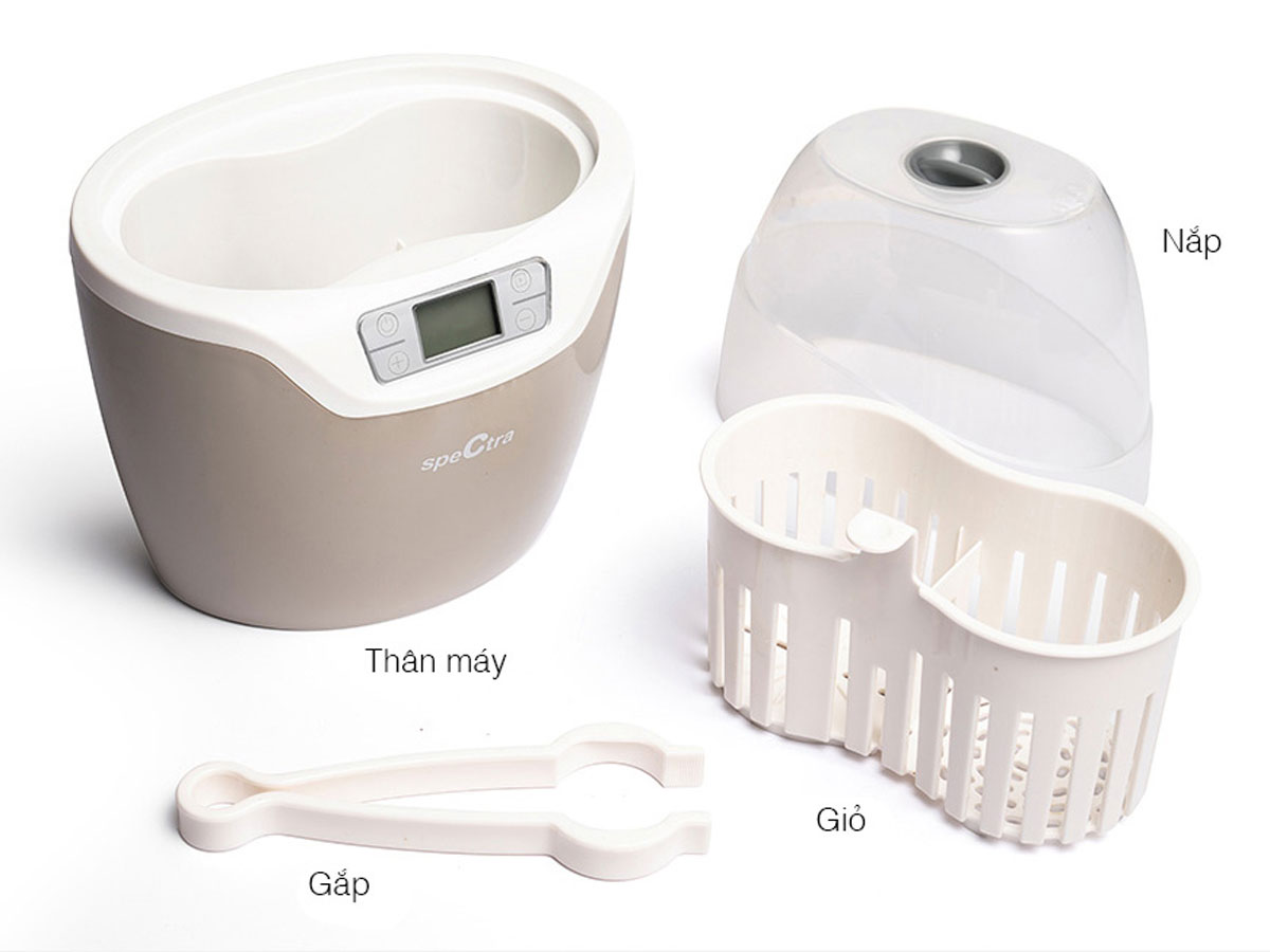 Máy hâm sữa tiệt trùng đa năng Spectra