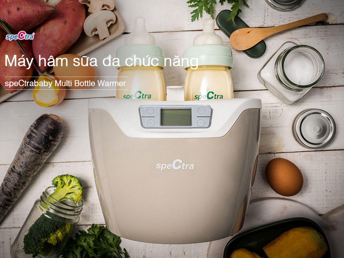 Máy hâm sữa tiệt trùng đa năng Spectra