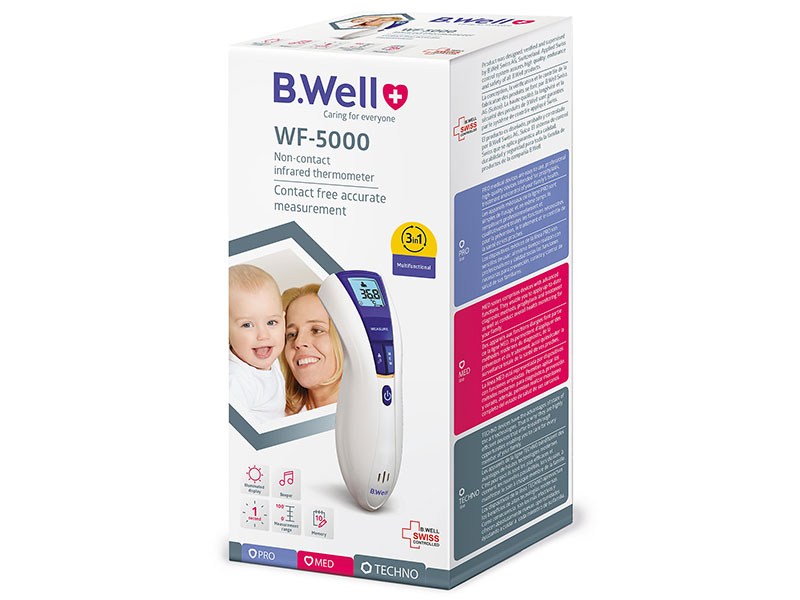 Nhiệt kế hồng ngoại B.Well Swiss WF-5000