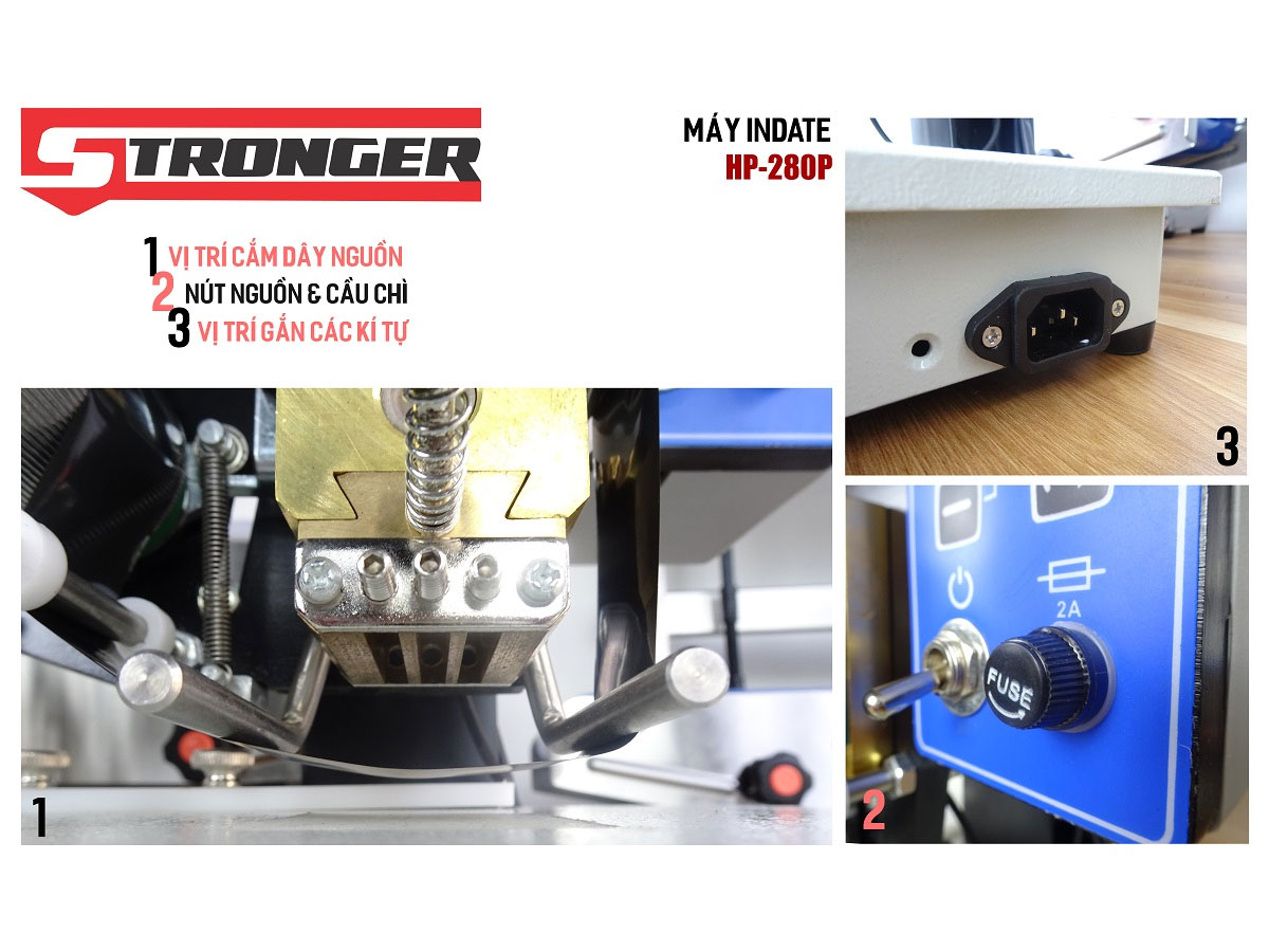 Máy in tem nhãn tự động Stronger HY-280P