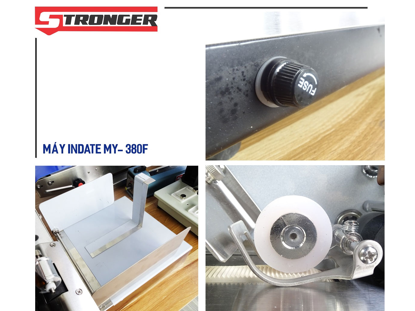 Máy in tem nhãn tự động Stronger MY-380F