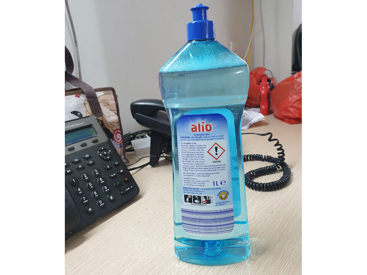 Bộ chất tẩy rửa dành cho máy rửa bát