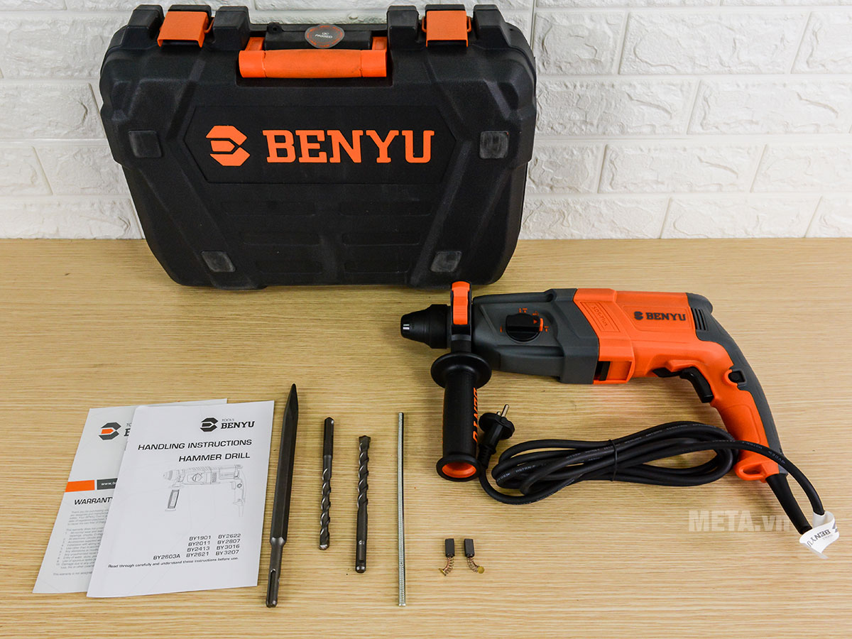Máy khoan búa Benyu BY2603A (800W)