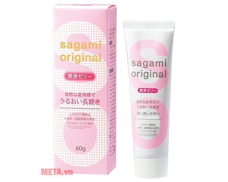 Gel bôi trơn Sagami Original tuýp 60g