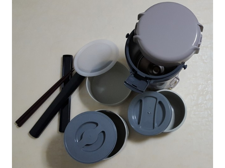 Cặp lồng cơm giữ nhiệt Tiger LWU-B170 - 3 ngăn