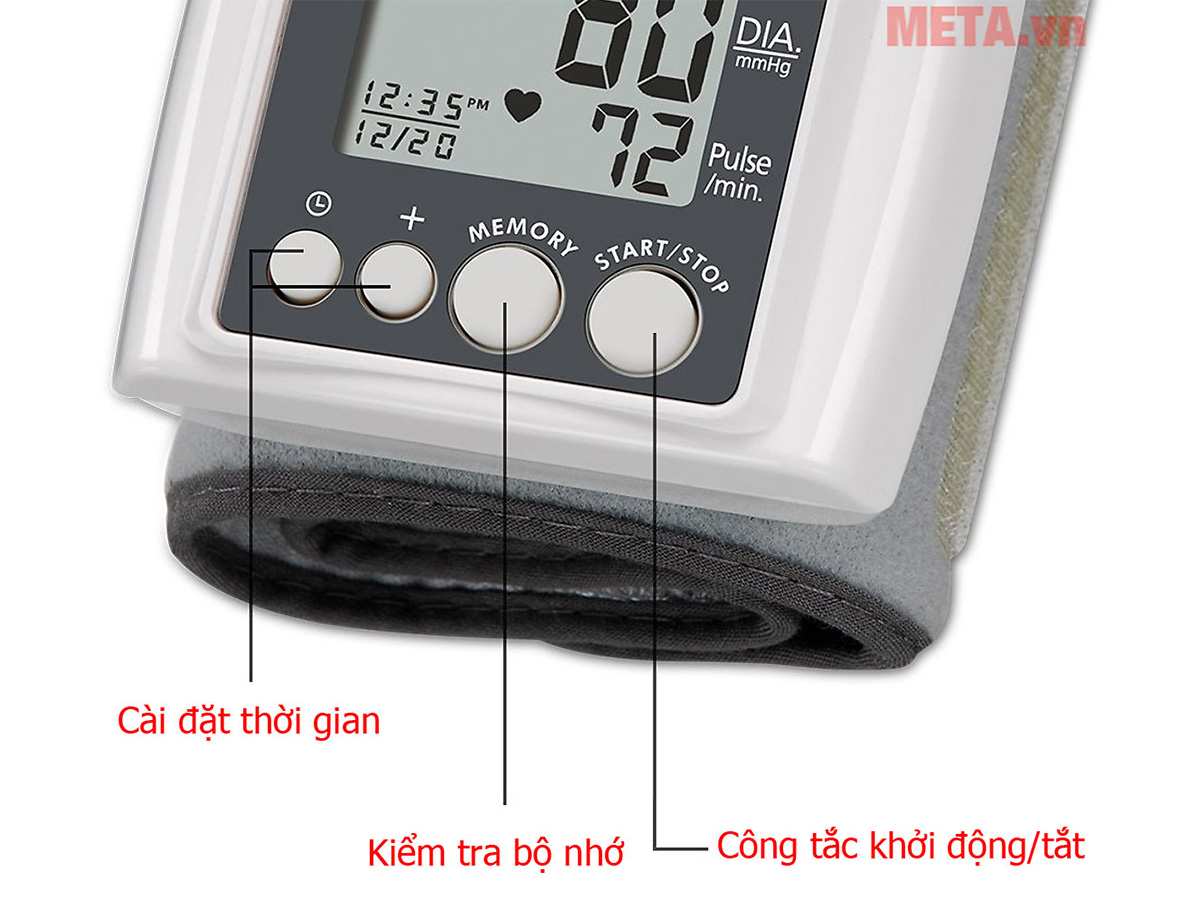 Máy đo huyết áp cổ tay HoMedics BPW-040E