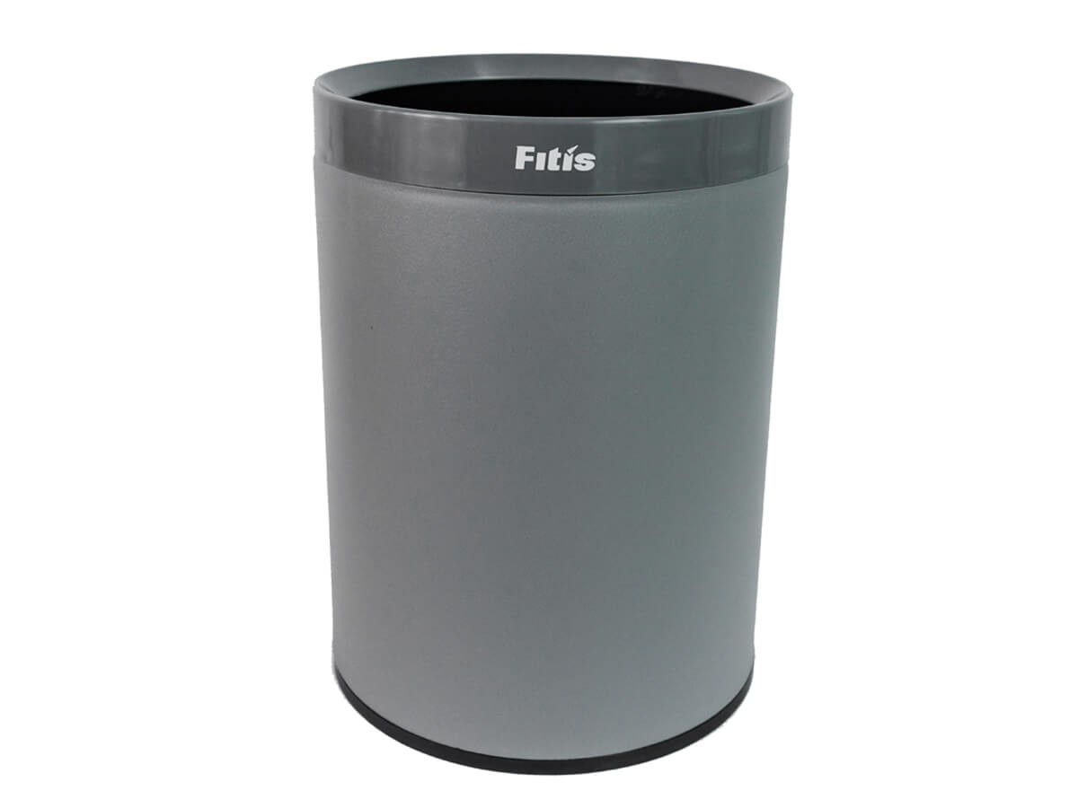 Thùng rác Fitis Dual kiểu Âu ROM3-909 - 10 lít (xám) - META.vn