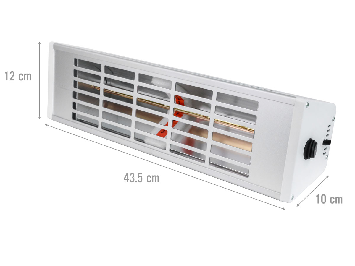 Đèn sưởi không chói mắt Heizen HE-IT610