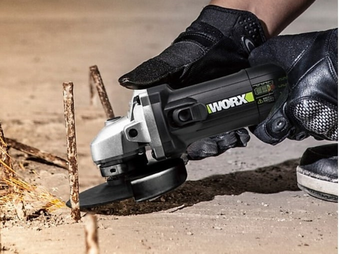 Máy mài góc Worx Green WU800X 750W (công tắc đuôi - 100mm)