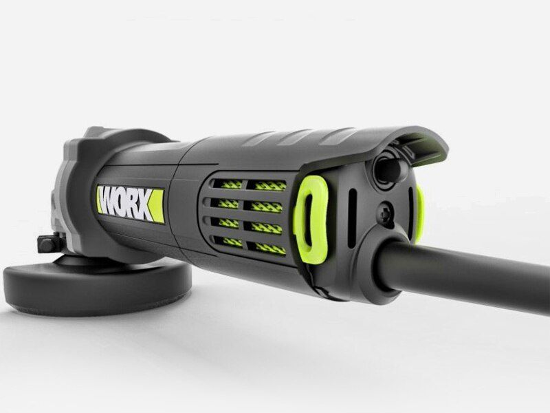 Máy mài góc Worx Green WU800X 750W (công tắc đuôi - 100mm)