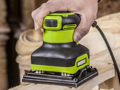 Máy chà nhám rung 240W Worx Green WU646