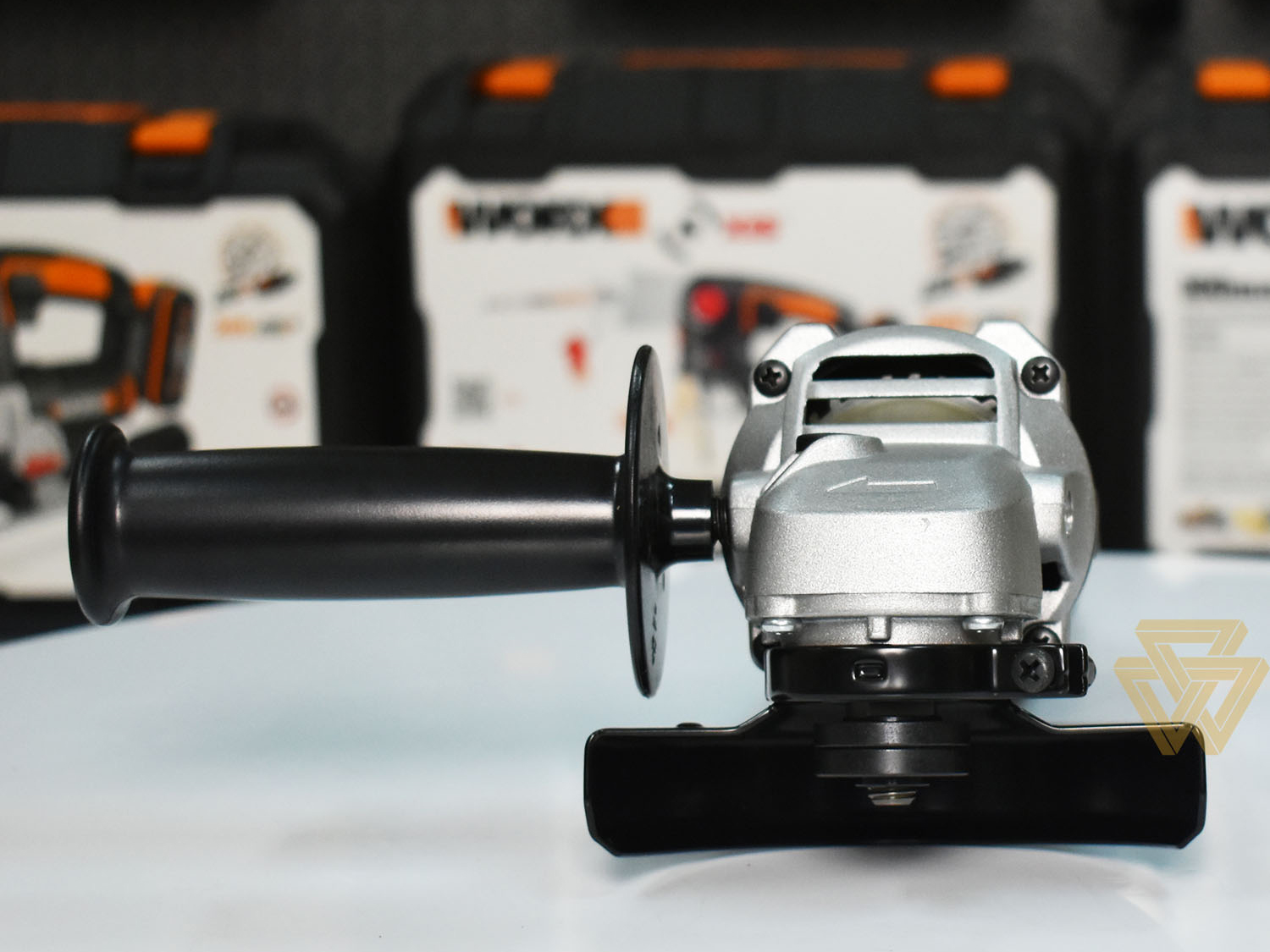 Máy mài góc 720W 100mm Worx Green WU800S (Công tắc hông)