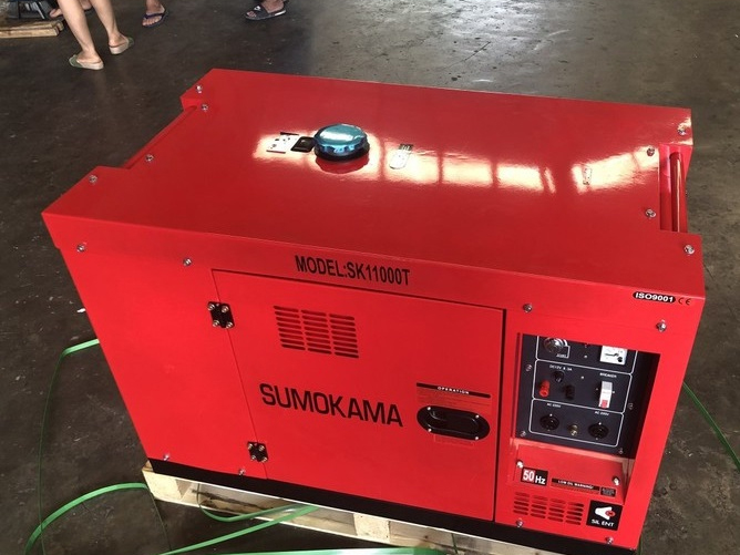 Máy phát điện chạy dầu 8KW Sumokama SK11000T