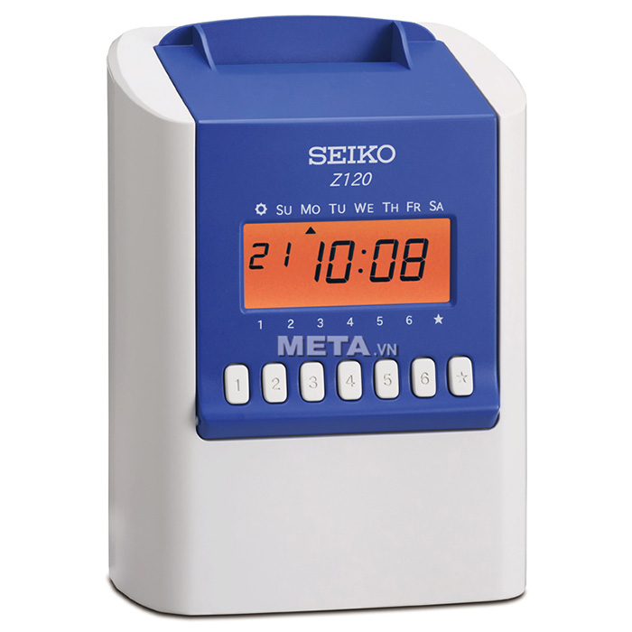 Máy chấm công thẻ giấy Seiko Z120