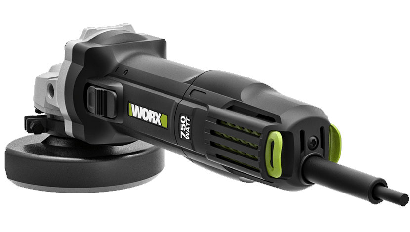 Máy mài góc 750W 100mm Worx Green WU811 (Công tắc hông)