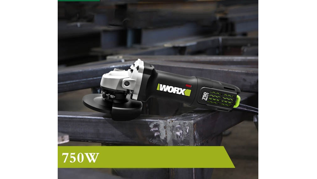 Máy mài góc 750W 100mm Worx Green WU811 (Công tắc hông)