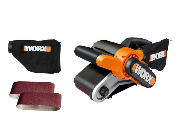 Máy chà nhám băng 950W Worx Orange WX661.1