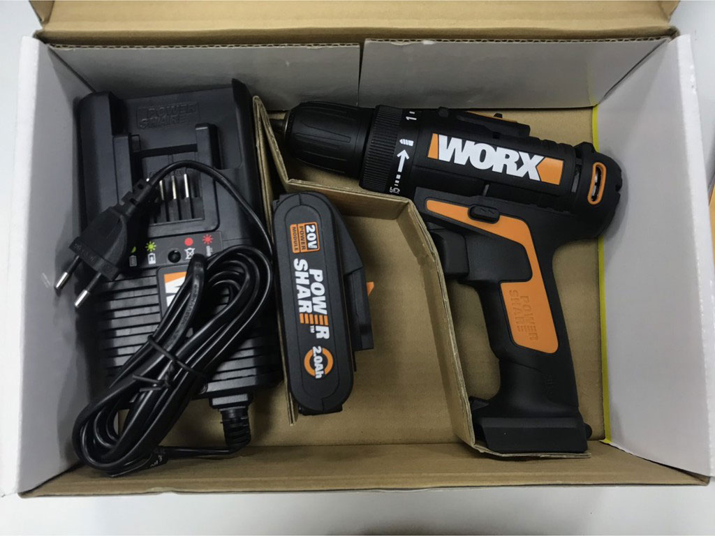 Máy khoan dùng pin Li-ion 20V Worx Orange WX101.3