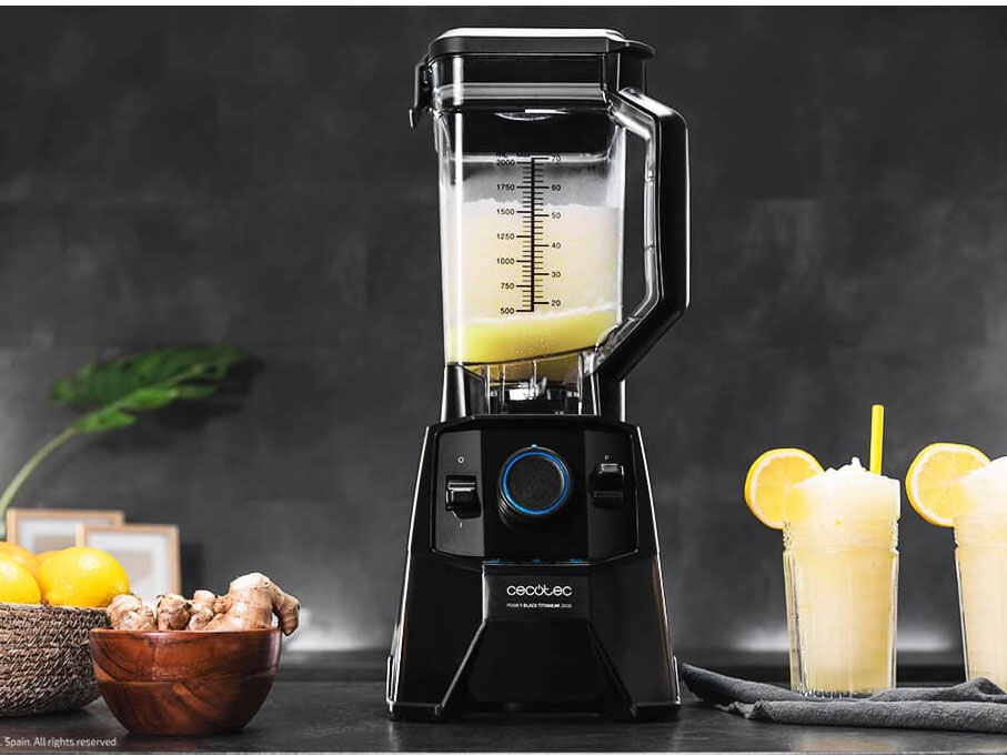 Máy xay sinh tố Cecotec Power Black Titanium 2000 Pro