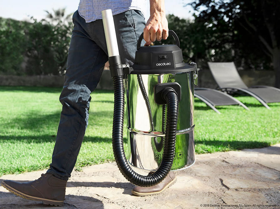 Máy hút bụi Cecotec Conga Powerash 1200 Steel (Màu thép)