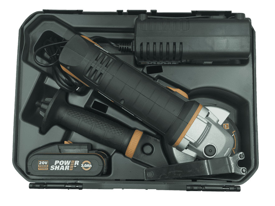 Máy mài góc dùng pin Li-ion 20V 100mm Worx Orange WX802