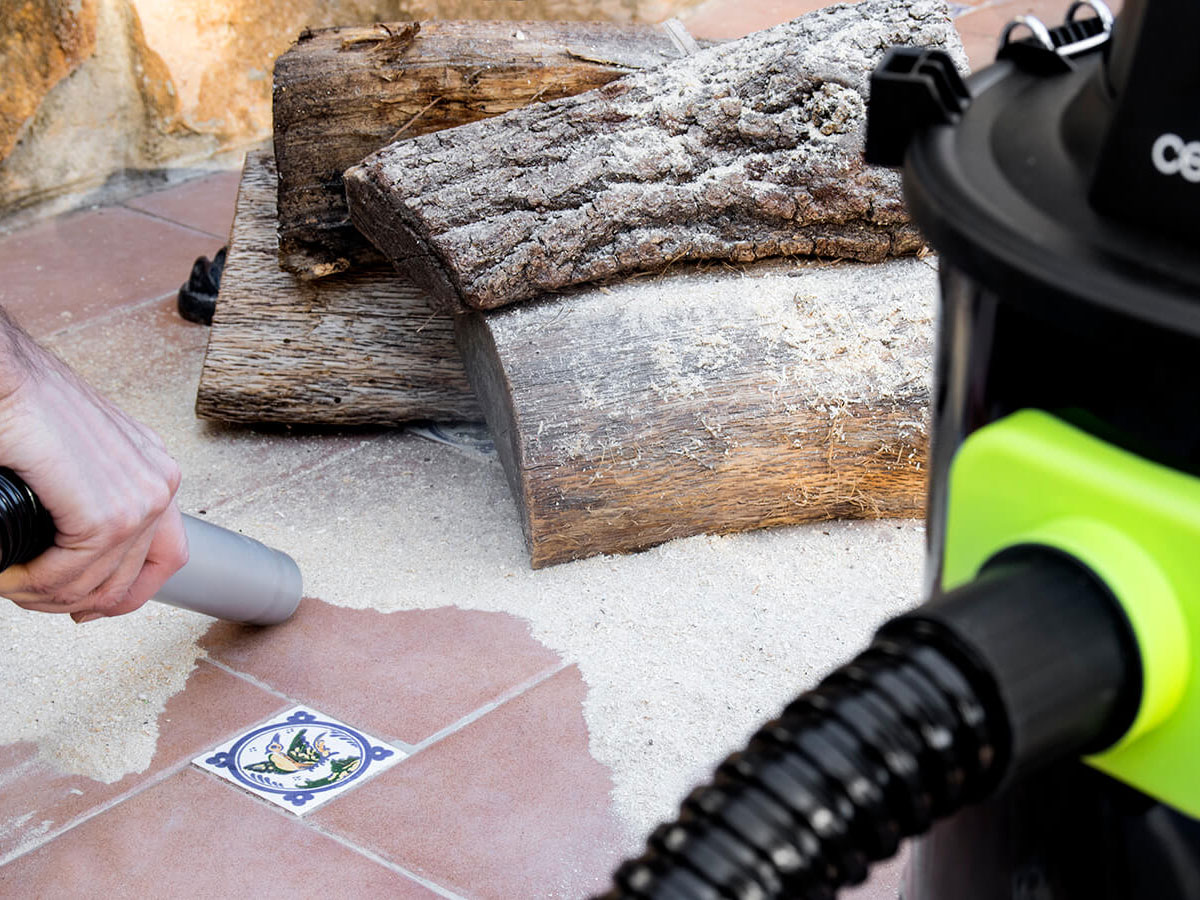 Máy hút bụi Cecotec Conga Powerash 1200 (Màu đen) - 20 lít