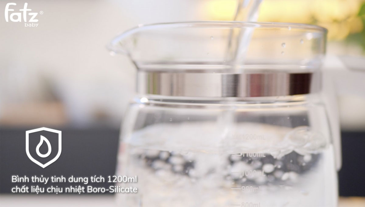 Máy đun và hâm nước pha sữa Fatzbaby Quick 5 FB3569TK