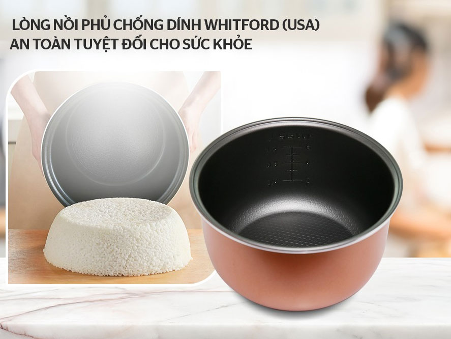 Nồi cơm điện Sunhouse SHD8217W 1,2 lít