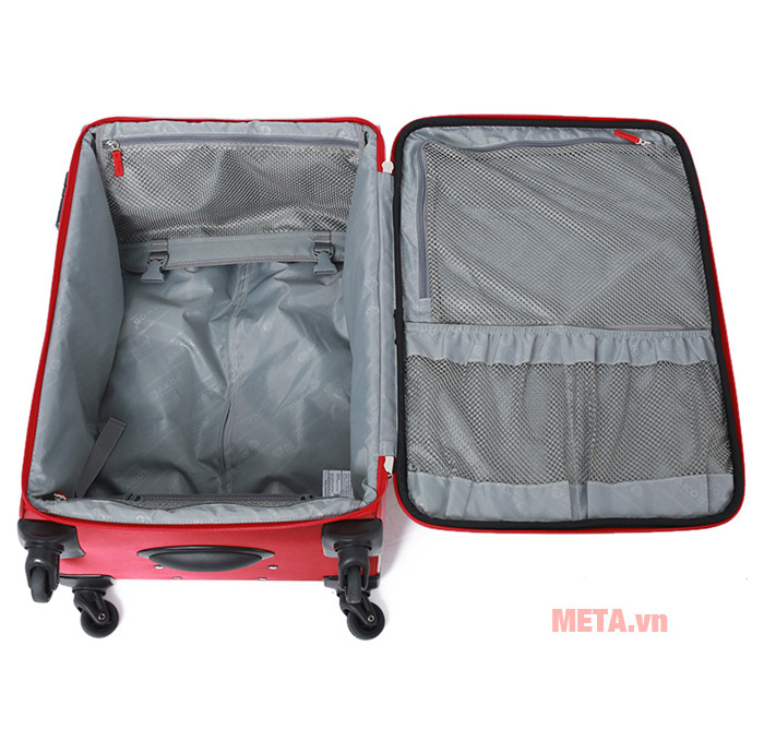 Vali vải Sakos Platinum 6 (42cm x 31cm x 67cm)