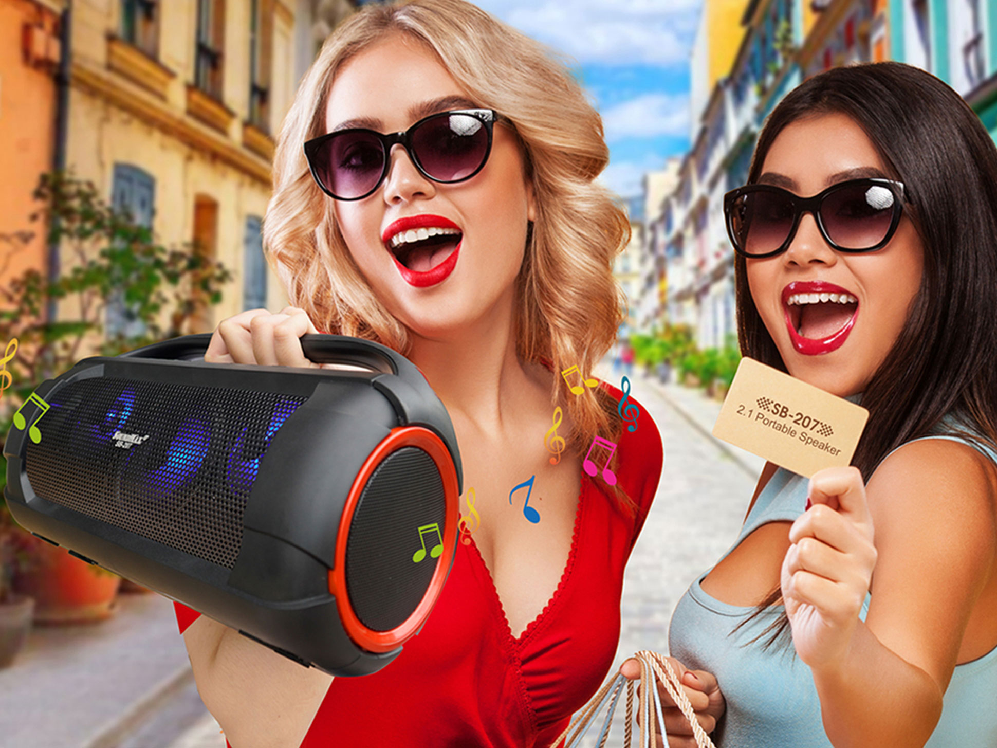 Loa Bluetooth Soundmax SB207