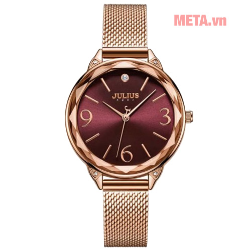 Đồng hồ nữ Julius JA-1210 dây thép