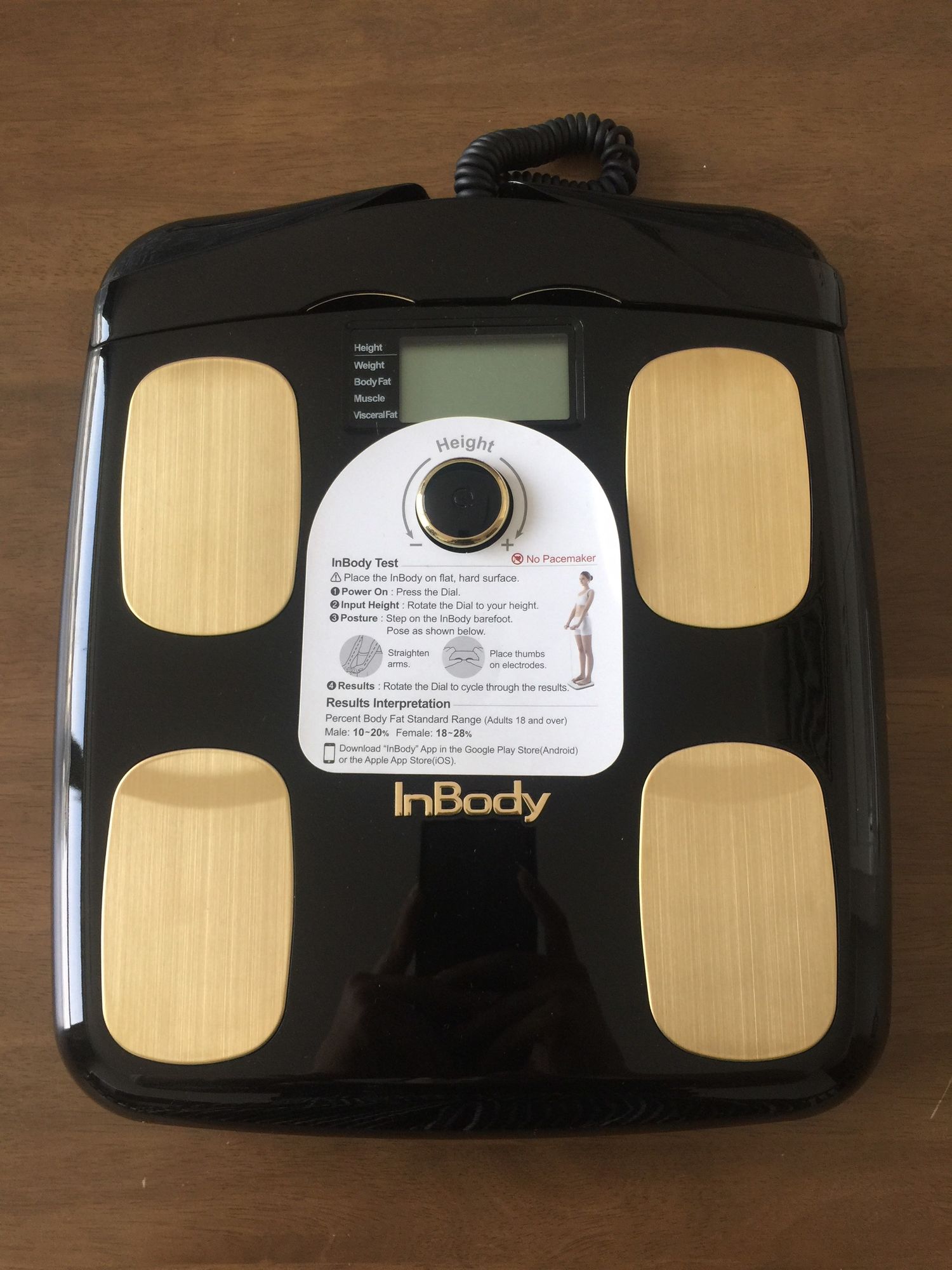 Máy phân tích thành phần cơ thể Inbody Dial (H20N) - META.vn