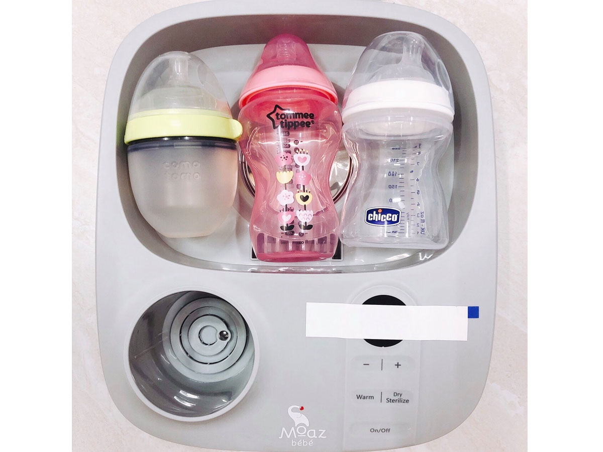 Máy tiệt trùng sấy khô và hâm sữa đa chức năng MOAZ BÉBÉ MB005