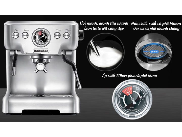 Máy pha cà phê Espresso Kahchan EP9149