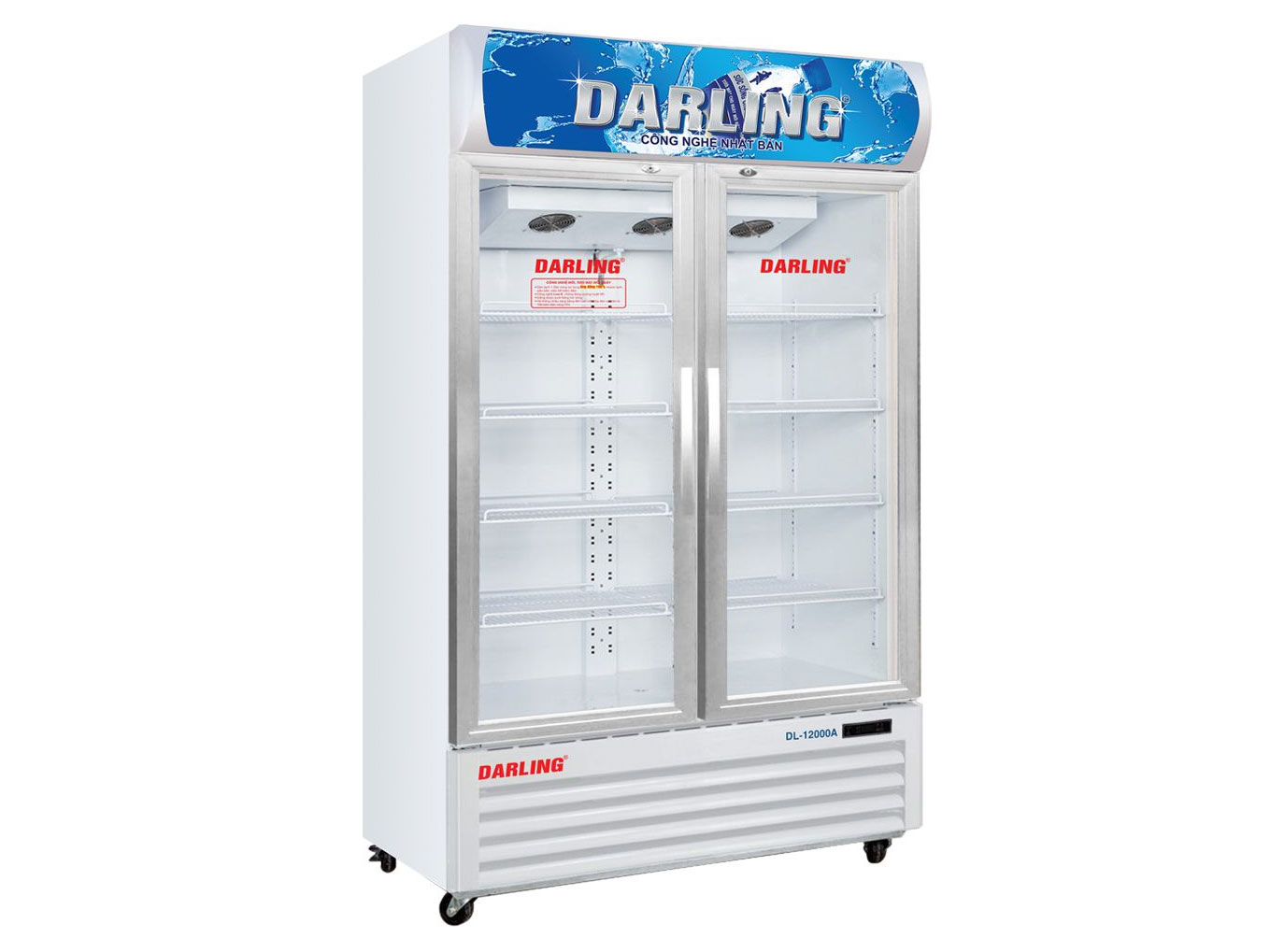 Tủ mát Darling đèn Led DL-12000A2 - 1.100 lít