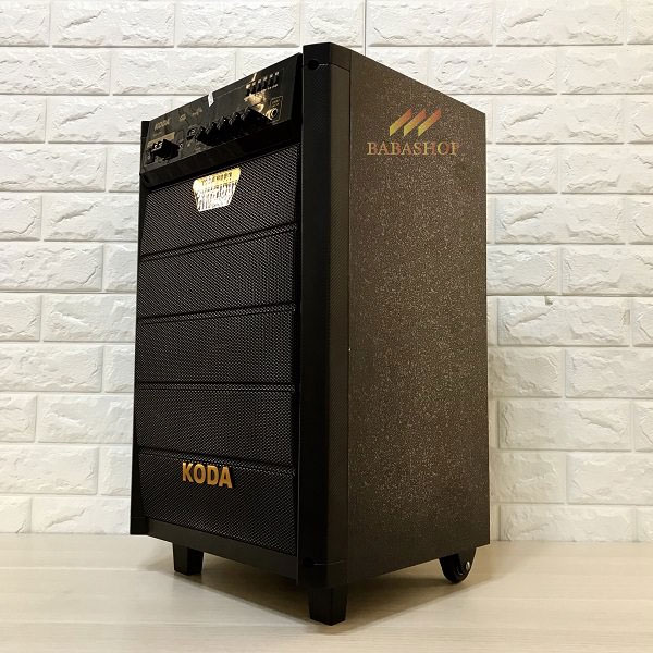 Loa kéo di động Koda KD-1208 (200W, kèm 2 mic)