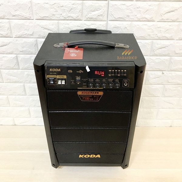 Loa kéo di động Koda KD-1208 (200W, kèm 2 mic)