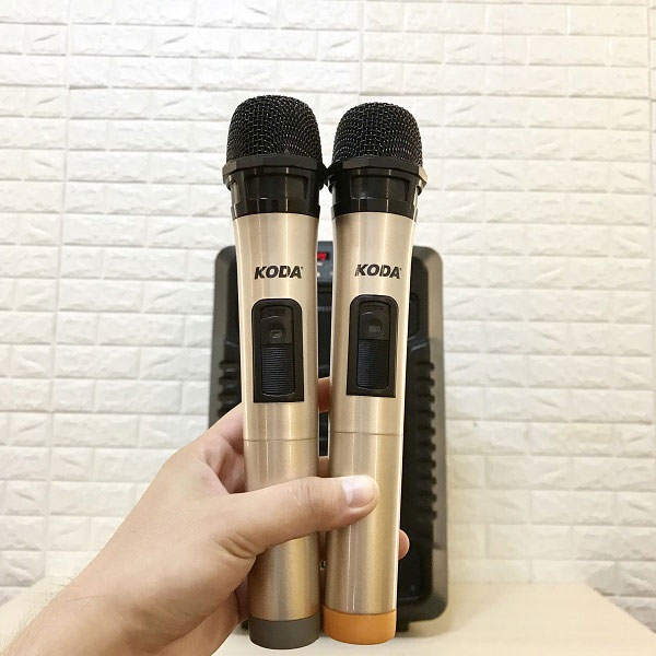 Loa kéo di động Koda KD-1208 (200W, kèm 2 mic)