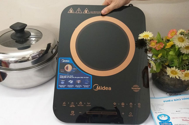 Bếp điện từ Inverter Midea MI-T2121DA