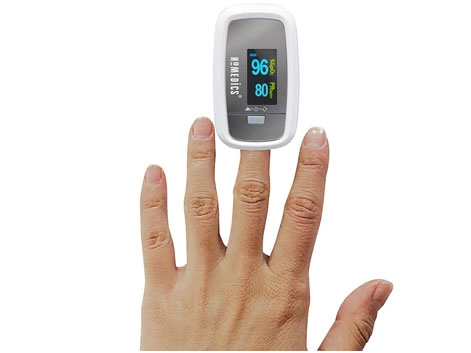Máy đo nồng độ oxy và nhịp tim Homedics PX-131CO - Công nghệ Optimetrix (FDA Hoa Kỳ)