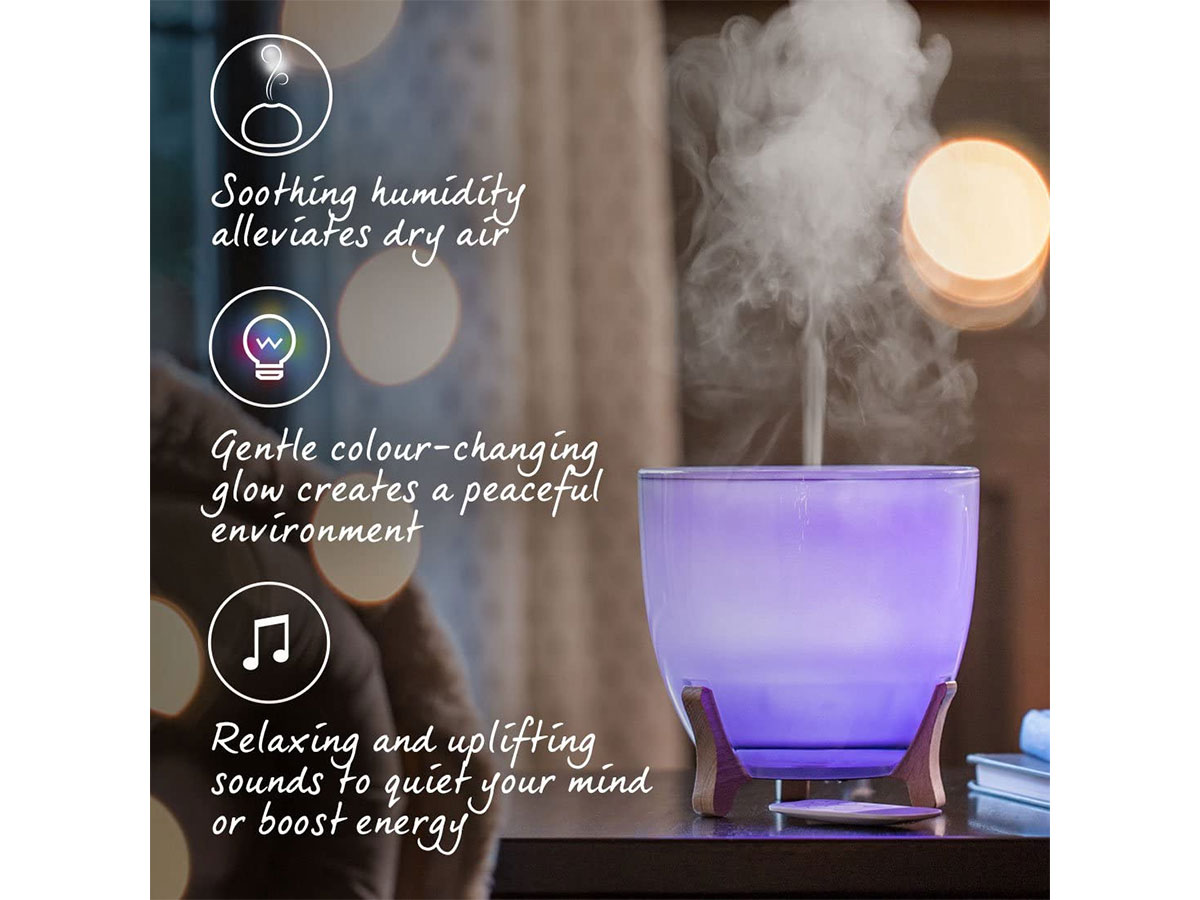 Máy khuếch tán tinh dầu siêu âm Ellia HoMedics ARM 1210GY