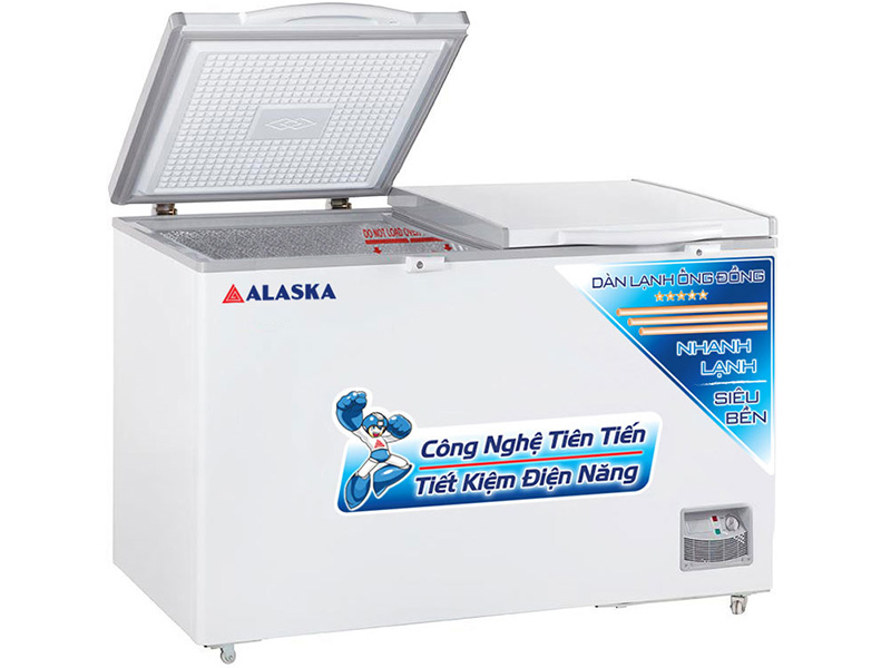 Tủ đông 1 ngăn 2 cửa Alaska HB-550C (465 lít)