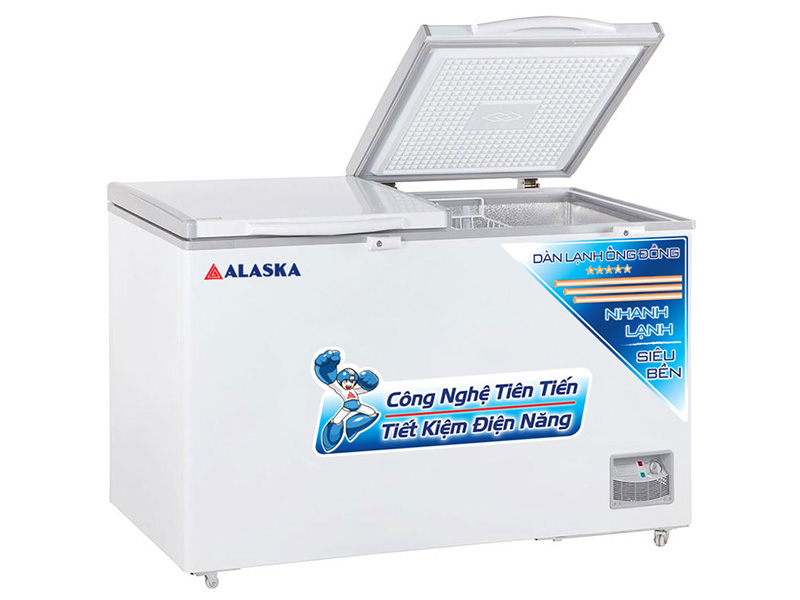 Tủ đông 1 ngăn 2 cửa Alaska HB-550C (465 lít)