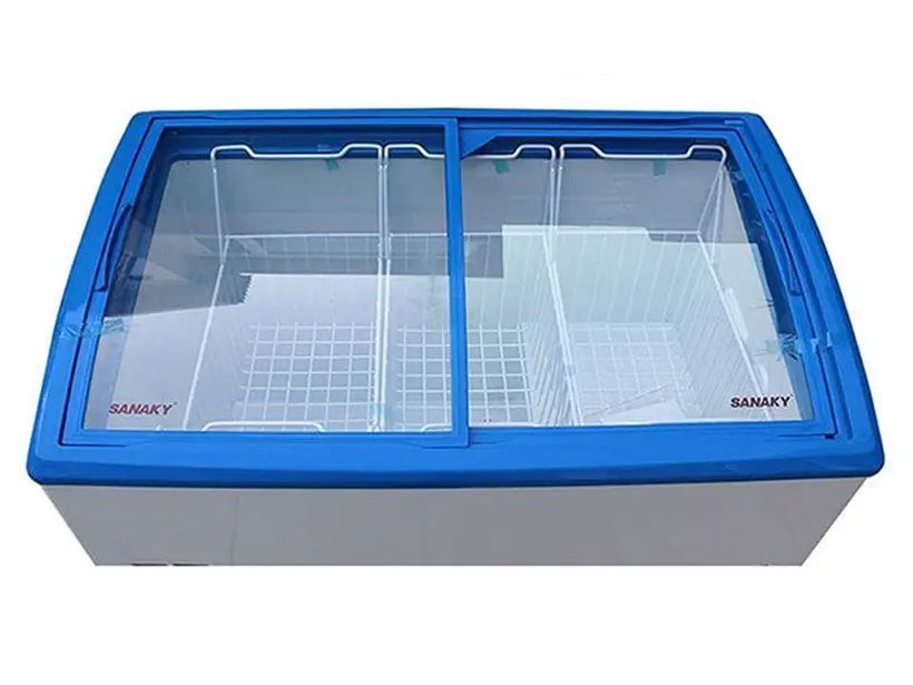 Tủ đông 1 ngăn nắp kính lùa Sanaky inverter VH-6899K3