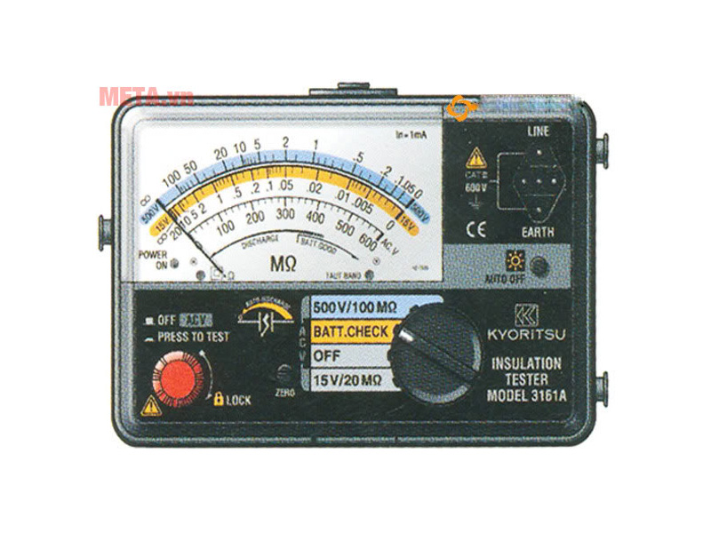 Đồng hồ đo điện trở cách điện Kyoritsu 3161A