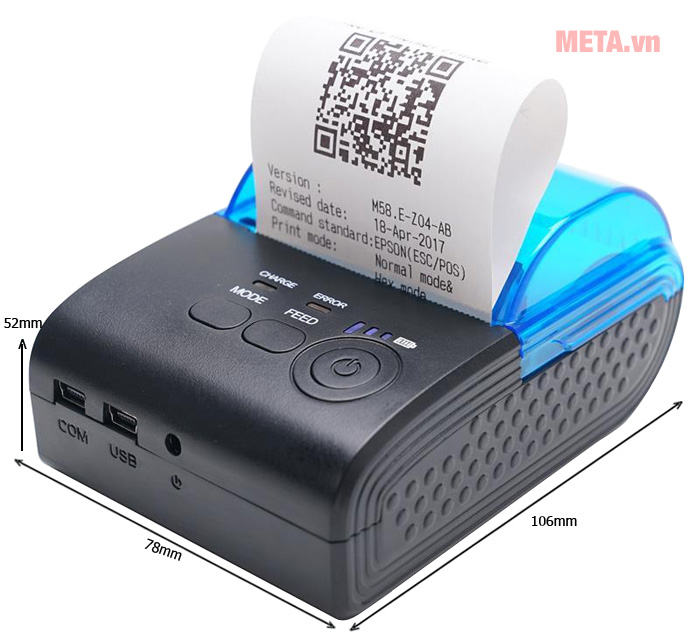 Máy in bill Bluetooth TEKI 5800B